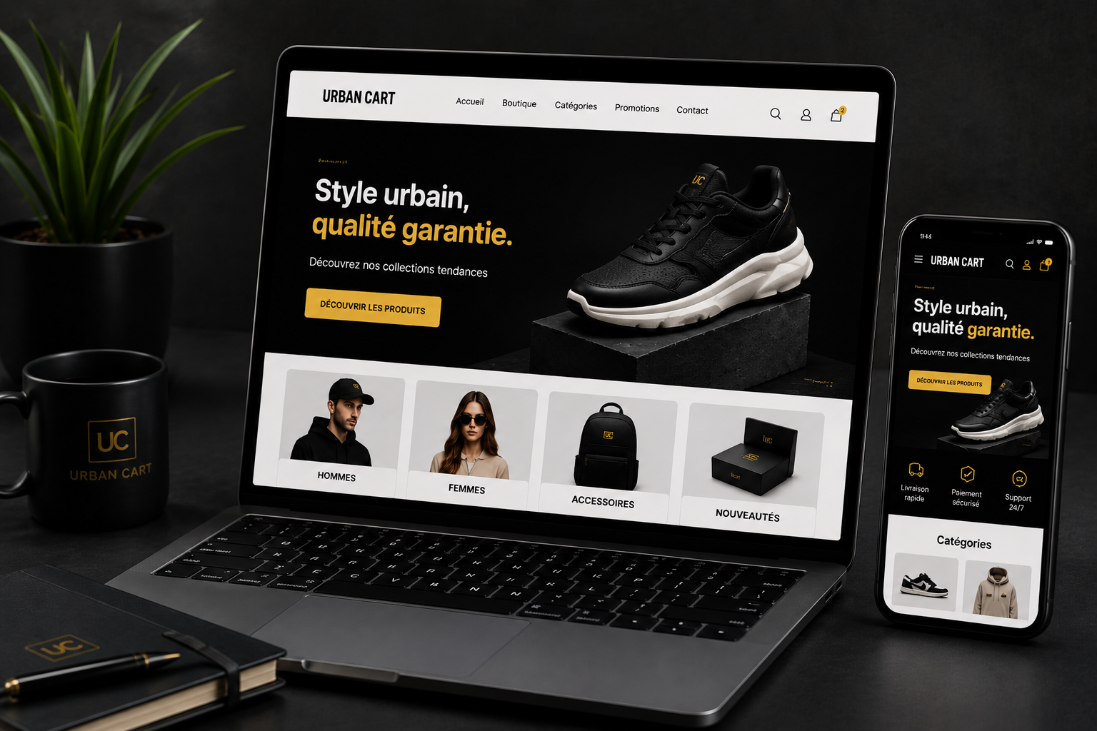 Maintenance pour boutique en ligne - apercu 2