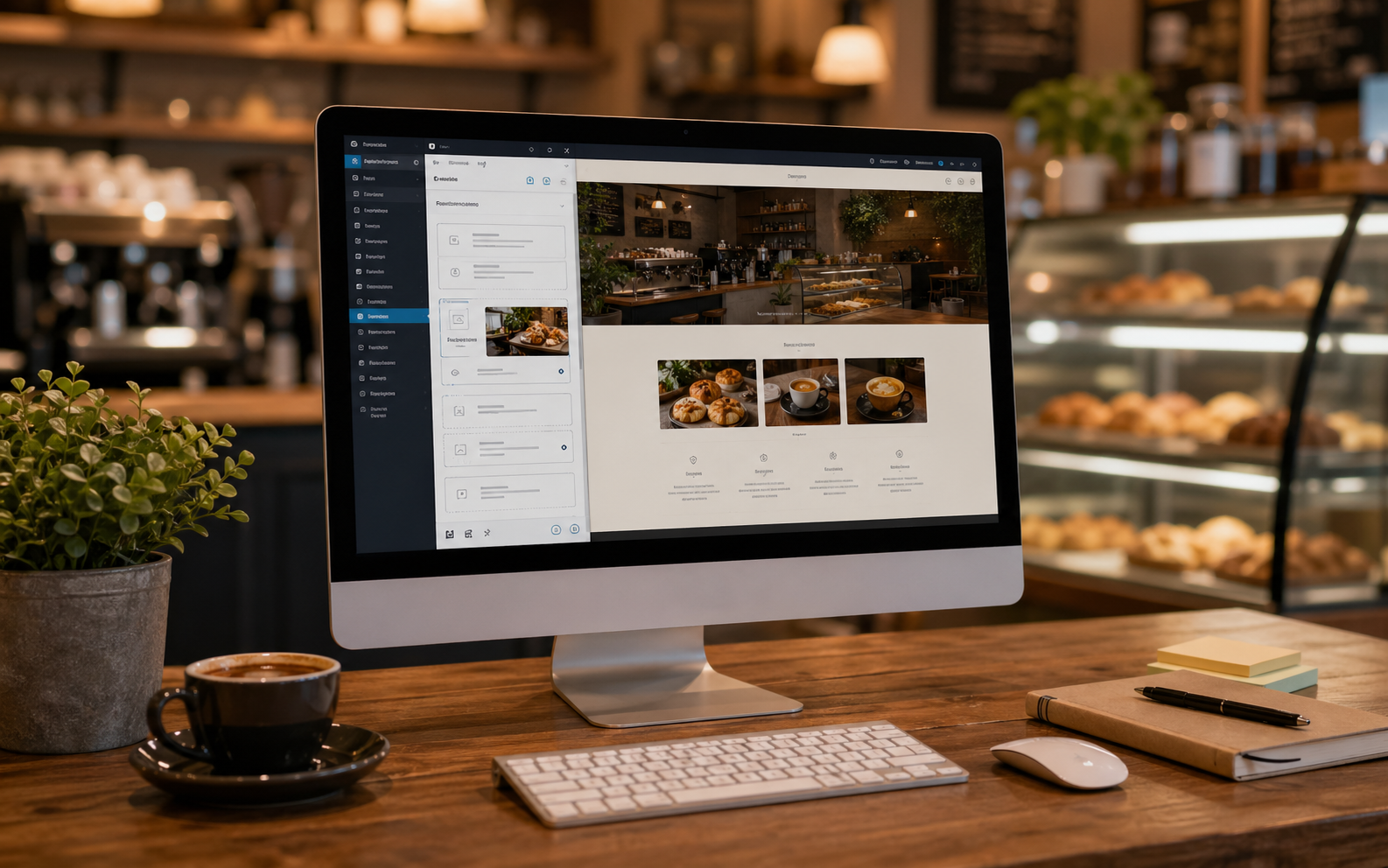 WordPress pour cafe shop - apercu 3